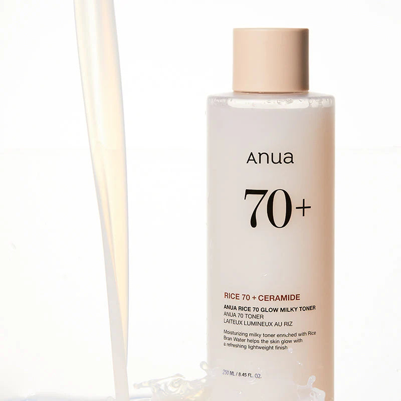 TONER GLOW EAU DE RIZ Anua Rice 70 Glow Milky Toner