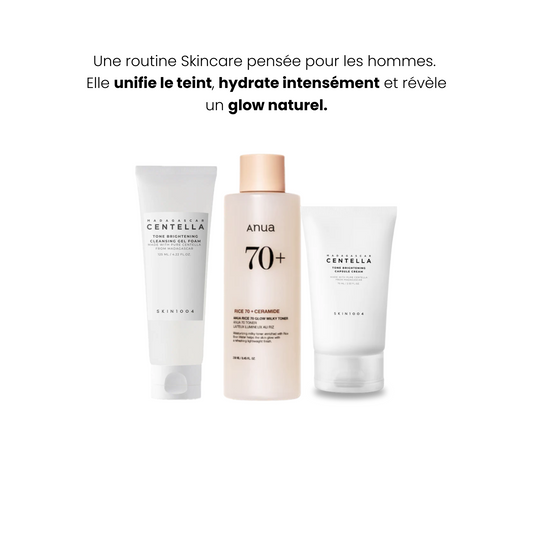 ROUTINE HOMME Peau grasse