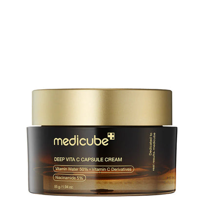 Crème en capsules enrichie en vitamine C