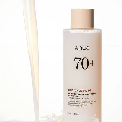 TONER GLOW EAU DE RIZ Anua Rice 70 Glow Milky Toner