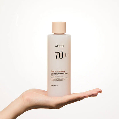 TONER GLOW EAU DE RIZ Anua Rice 70 Glow Milky Toner