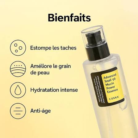 Essence puissante à la bave d'escargot 96